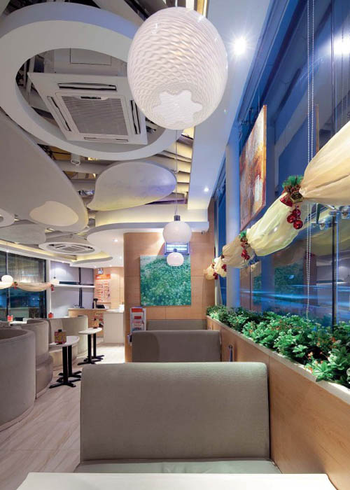 芒果主題酒店設(shè)計 許留山花園城店設(shè)計欣賞