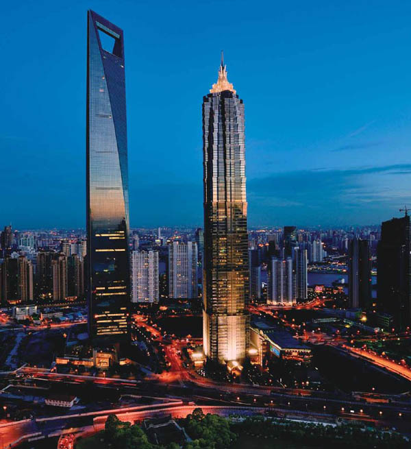 中國最佳中式五星級酒店設(shè)計  上海柏悅酒店設(shè)計欣賞