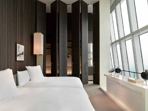 中國最佳中式五星級酒店設(shè)計  上海柏悅酒店設(shè)計欣賞