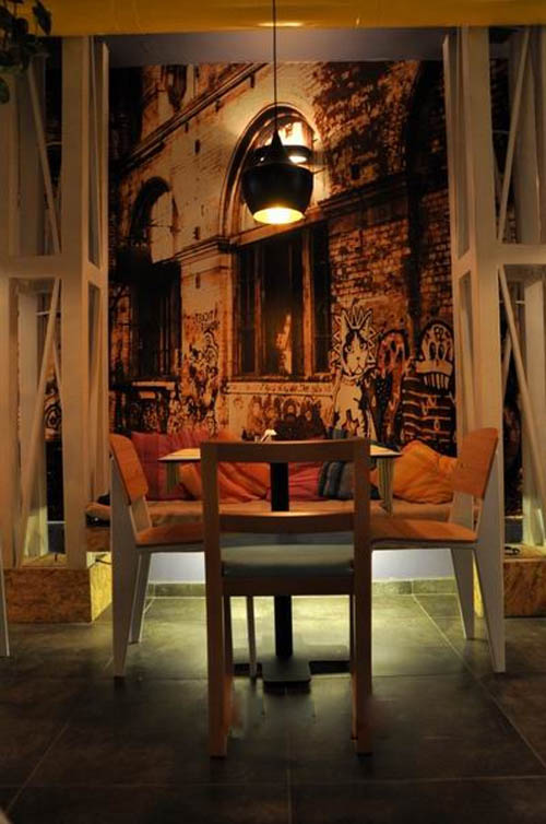 地方特色酒吧設計風格  地拉那咖啡酒吧設計圖欣賞