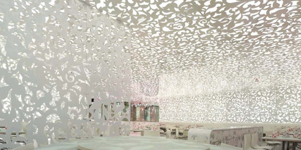 現(xiàn)代中式酒店餐廳設計 九號北京面館設計欣賞