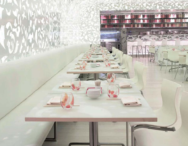 現(xiàn)代中式酒店餐廳設計 九號北京面館設計欣賞