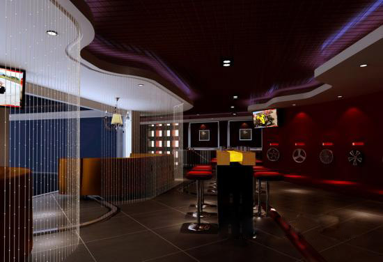 時(shí)尚個(gè)性酒吧設(shè)計(jì)   上?？ǘ≤囸^酒吧設(shè)計(jì)效果圖欣賞