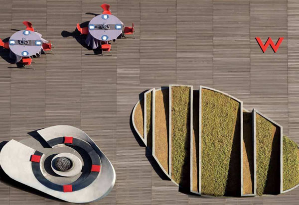 獨一無二的設(shè)計師酒店  首爾華克山莊W精品酒店設(shè)計欣賞