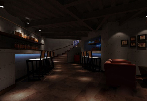 簡(jiǎn)約小酒吧設(shè)計(jì)  上海CKK酒吧設(shè)計(jì)圖欣賞