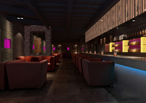 簡(jiǎn)約小酒吧設(shè)計(jì)  上海CKK酒吧設(shè)計(jì)圖欣賞