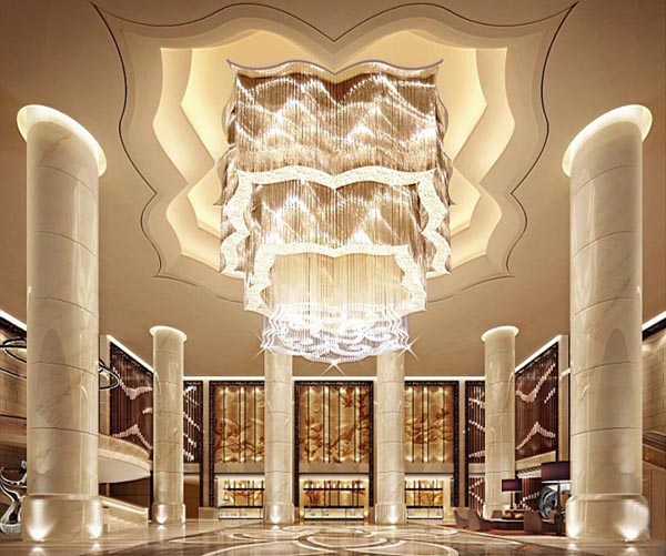 豪華五星級商務酒店設計  廣州天河新天希爾頓酒店設計欣賞