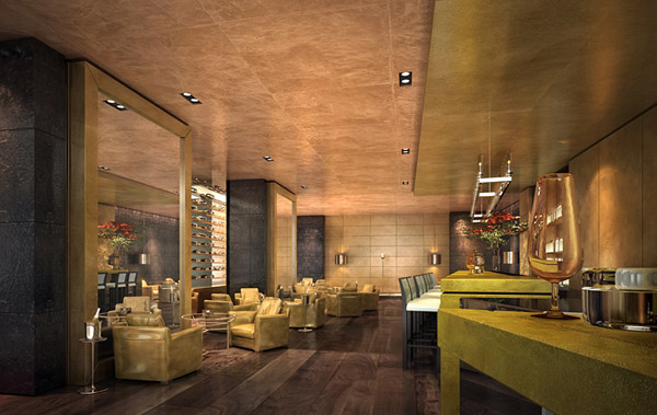 豪華五星級商務酒店設計  廣州天河新天希爾頓酒店設計欣賞