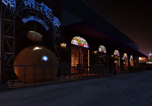 優(yōu)雅奢華空間  羅納紅谷紅酒吧設(shè)計(jì)效果圖欣賞