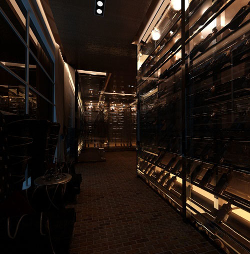 優(yōu)雅奢華空間  羅納紅谷紅酒吧設(shè)計(jì)效果圖欣賞