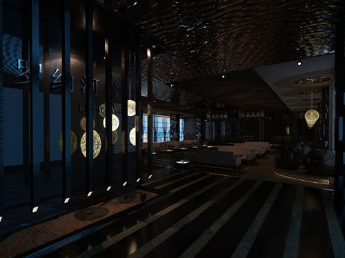 優(yōu)雅奢華空間  羅納紅谷紅酒吧設(shè)計(jì)效果圖欣賞