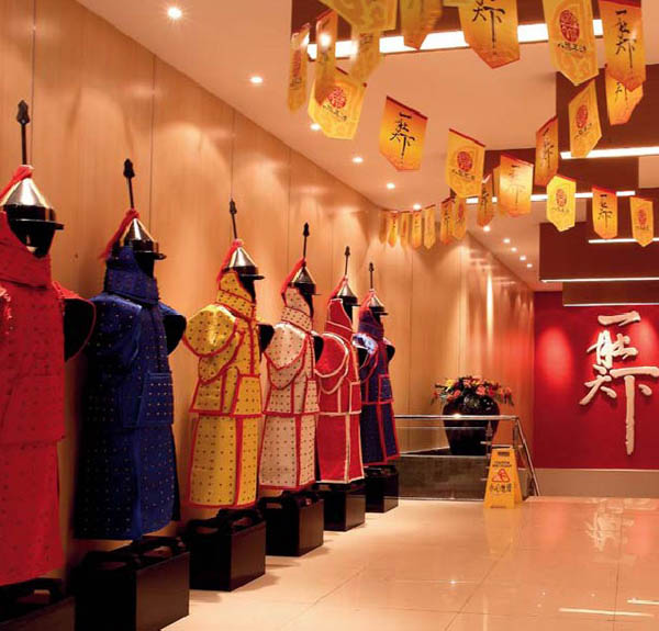 特色文化主題酒店餐廳設(shè)計(jì) 八旗羊湯石家莊店設(shè)計(jì)欣賞