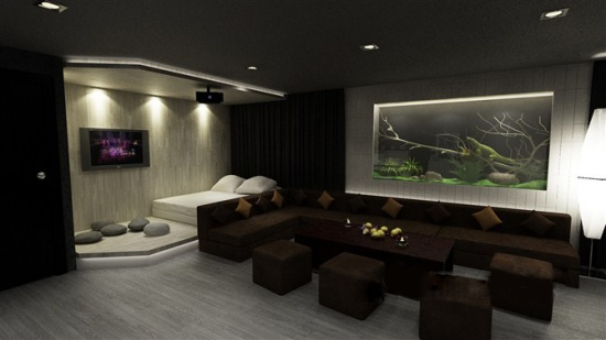 靈動(dòng)空間 香港某特色小酒吧裝修設(shè)計(jì)效果圖欣賞