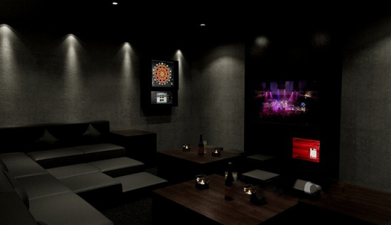 靈動(dòng)空間 香港某特色小酒吧裝修設(shè)計(jì)效果圖欣賞