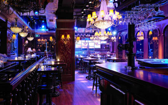 歐式復古酒吧設計風格  蘇格藍酒吧設計圖欣賞