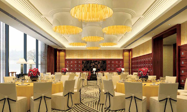 新中式五星級(jí)商務(wù)酒店設(shè)計(jì)案例 佛山保利洲際酒店宴會(huì)廳設(shè)計(jì)欣賞