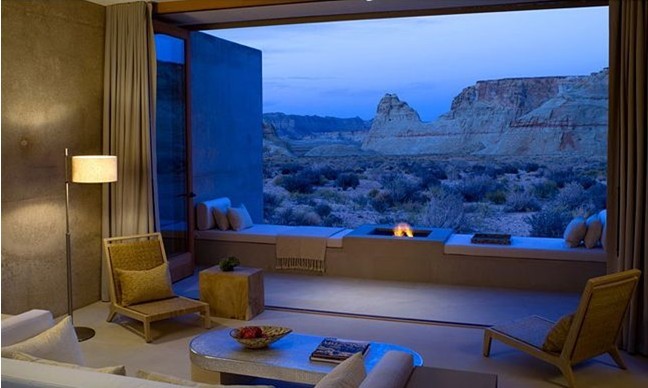 荒野中的天堂  Amangiri度假洗浴中心設計效果圖欣賞