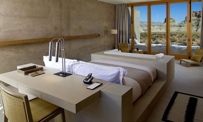 荒野中的天堂  Amangiri度假洗浴中心設計效果圖欣賞