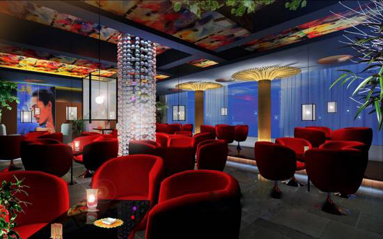 江南主題酒吧設(shè)計(jì)  桂林恭城濱江酒吧設(shè)計(jì)圖欣賞