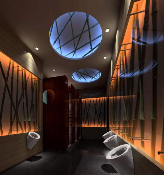 上海日式小酒吧設(shè)計效果圖