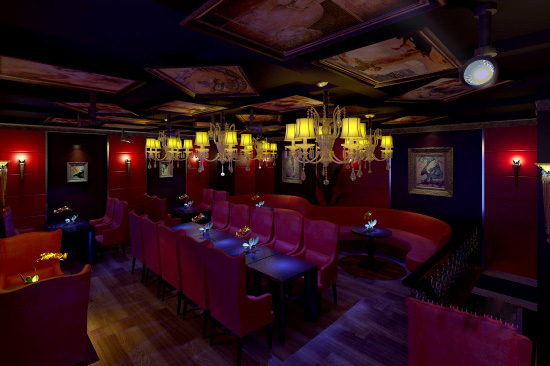 個性酒吧設(shè)計案例  魅格歐式新古典主義酒吧設(shè)計