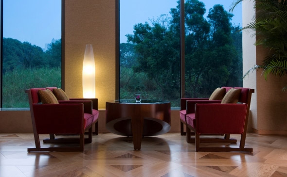 氣勢恢宏的五星級酒店大堂設(shè)計效果圖欣賞