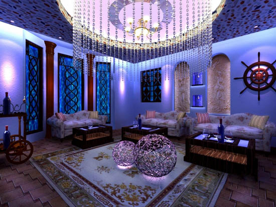 特色音樂酒吧設計 青島地中海酒吧設計欣賞