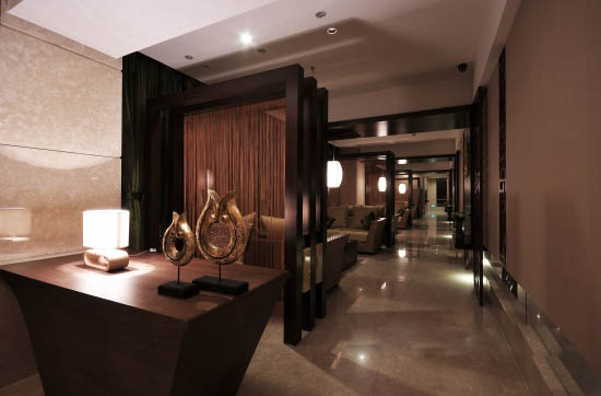 洗浴會(huì)所設(shè)計(jì)欣賞  男士水療SPA中的摩登生活