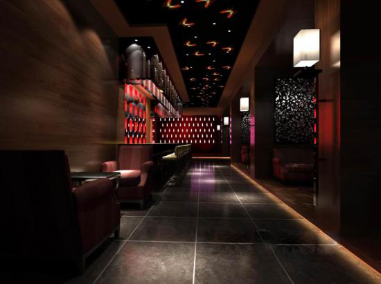 低調(diào)奢華 溫州青田貴族酒吧設(shè)計圖欣賞