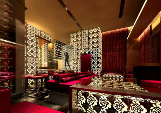 時(shí)尚特色音樂(lè)酒吧設(shè)計(jì)案例  滾石酒吧裝修設(shè)計(jì)