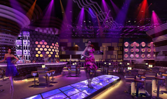 最火爆的夜店  江西南昌皇后酒吧設(shè)計圖欣賞