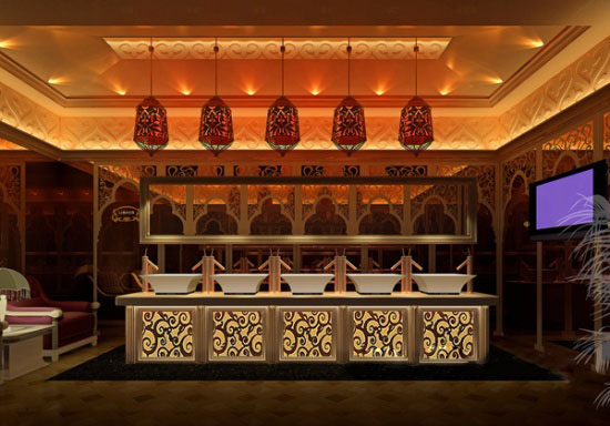 歐式主題酒吧設(shè)計   重慶夜色酒吧設(shè)計欣賞