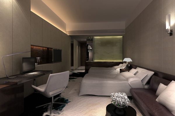 廣州新天希爾頓商務(wù)酒店設(shè)計(jì) 享受鬧市中的清閑