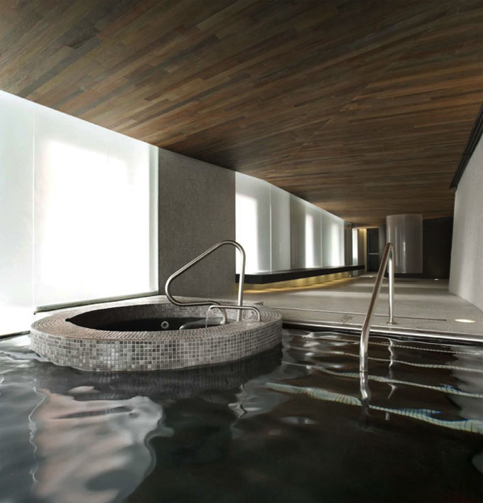 蒙特利爾城市水療中心設(shè)計效果圖