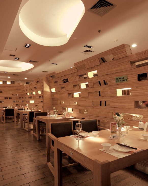 主題餐廳設(shè)計(jì)案例  荷花主題酒店餐廳效果圖欣賞