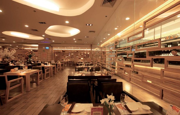 主題餐廳設(shè)計(jì)案例  荷花主題酒店餐廳效果圖欣賞