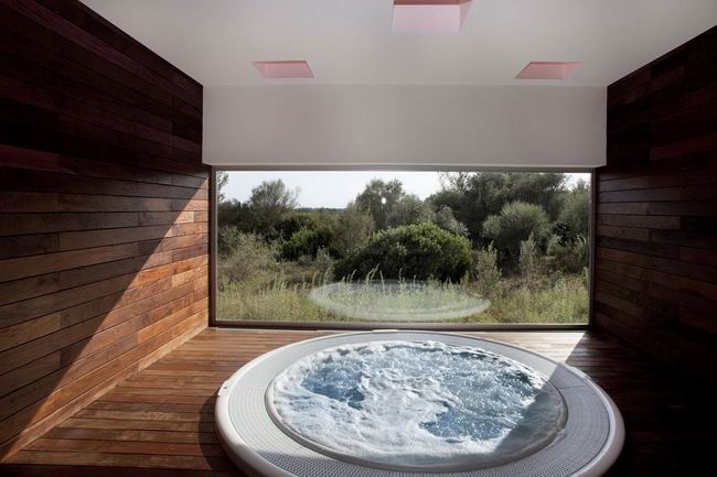 西班牙桑拿洗浴游泳池設(shè)計效果圖