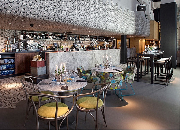 精致復(fù)古的餐廳酒吧設(shè)計(jì)案例說明