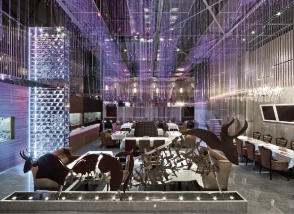 八號星空餐廳 夜幕下的餐飲會所設計