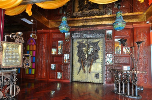 后工業(yè)時(shí)代復(fù)古設(shè)計(jì)風(fēng)格  深圳瑞菲668酒吧設(shè)計(jì)圖欣賞