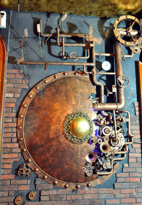 后工業(yè)時(shí)代復(fù)古設(shè)計(jì)風(fēng)格  深圳瑞菲668酒吧設(shè)計(jì)圖欣賞