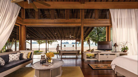 原始地界的馬來風(fēng)情 蘭卡威四季酒店設(shè)計欣賞