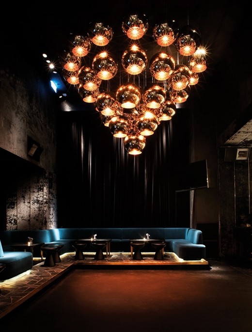 燈光后欲見不見 香港Tazmania Ballroom 會所設(shè)計欣賞