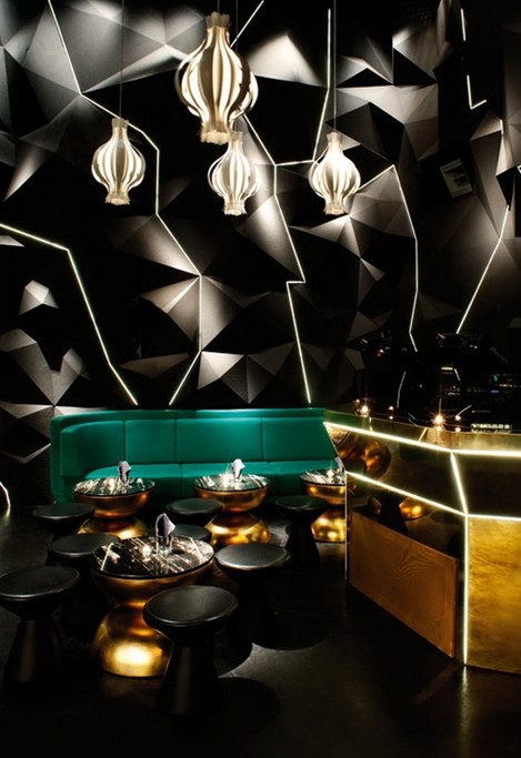 燈光后欲見不見 香港Tazmania Ballroom 會所設(shè)計欣賞