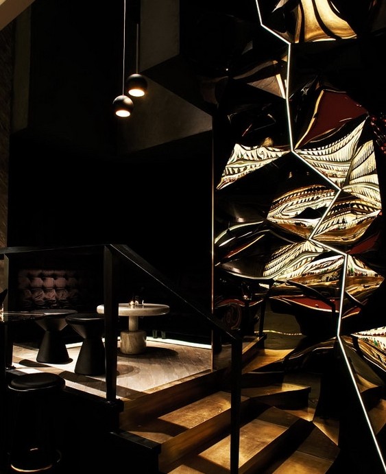 燈光后欲見不見 香港Tazmania Ballroom 會所設(shè)計欣賞