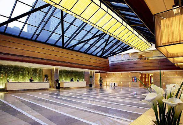 北京五星級酒店大堂設計效果圖欣賞