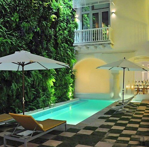 殖民奢華風(fēng)的水療Spa設(shè)計(jì)