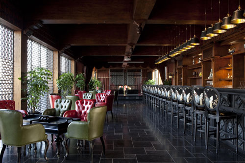 東方紅酒會所設(shè)計效果圖