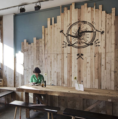 廢物利用 DreamBags JaguarShoes倫敦個性酒吧設計欣賞