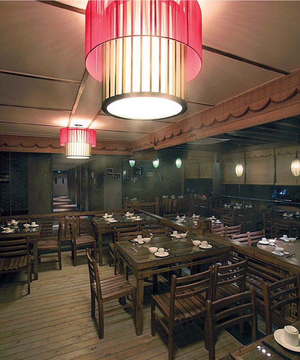 左鄰右舍中式酒店餐廳設(shè)計(jì)效果圖欣賞